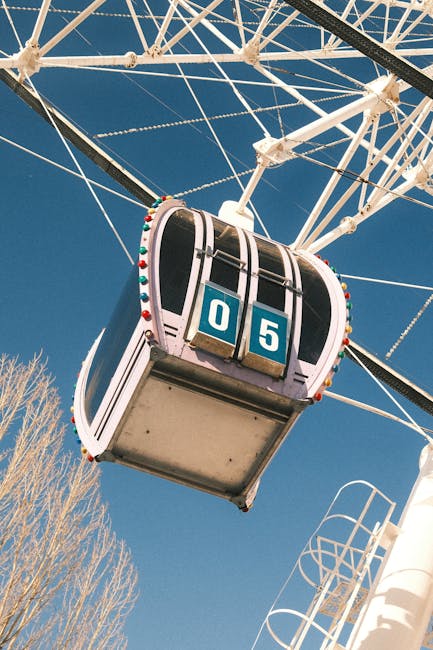 Ferris wheel pod numbered 05